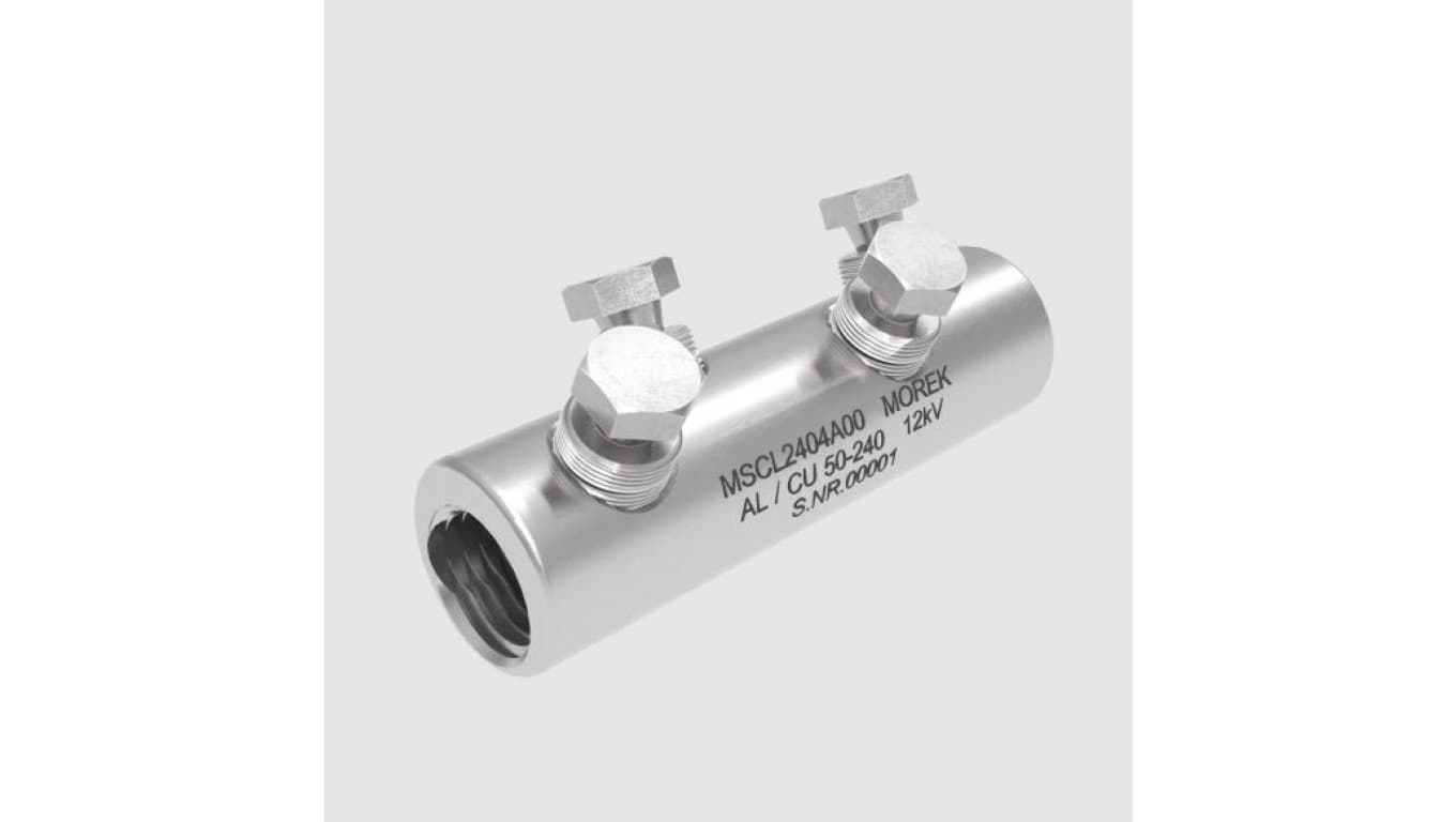 Złączka śrubowa MSCL241 Al/Cu 50-240mm² 12kV 4xśruba aluminiowa zrywalna MSCL2404A00