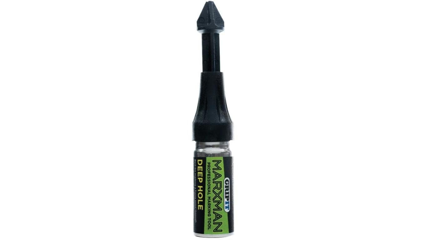 Znacznik budowlany do głębokich otworów do 100mm, czarny blister MARXMAN