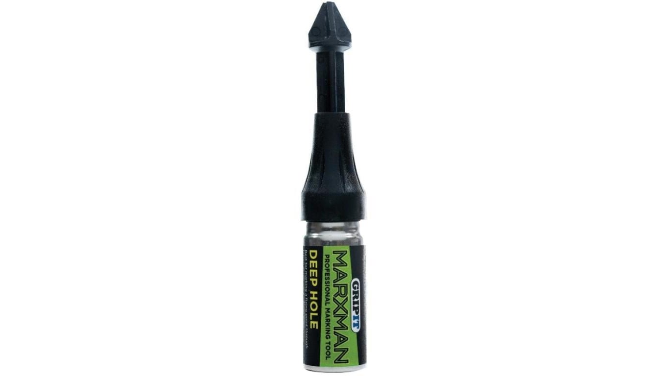 Znacznik budowlany do głębokich otworów do 100mm, czarny blister MARXMAN