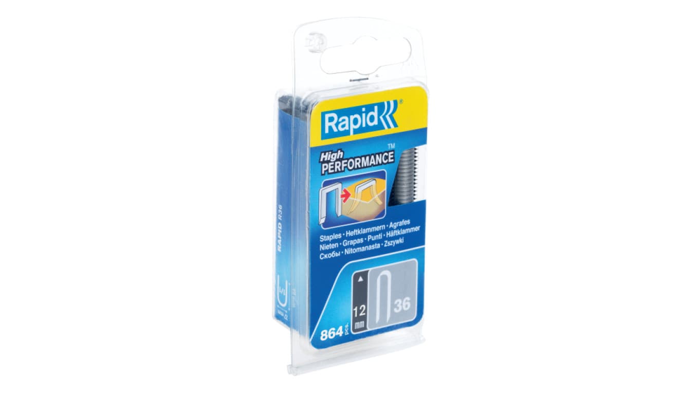 Zszywki do kabli 36/12mm 864szt. blister RAPID-40109626