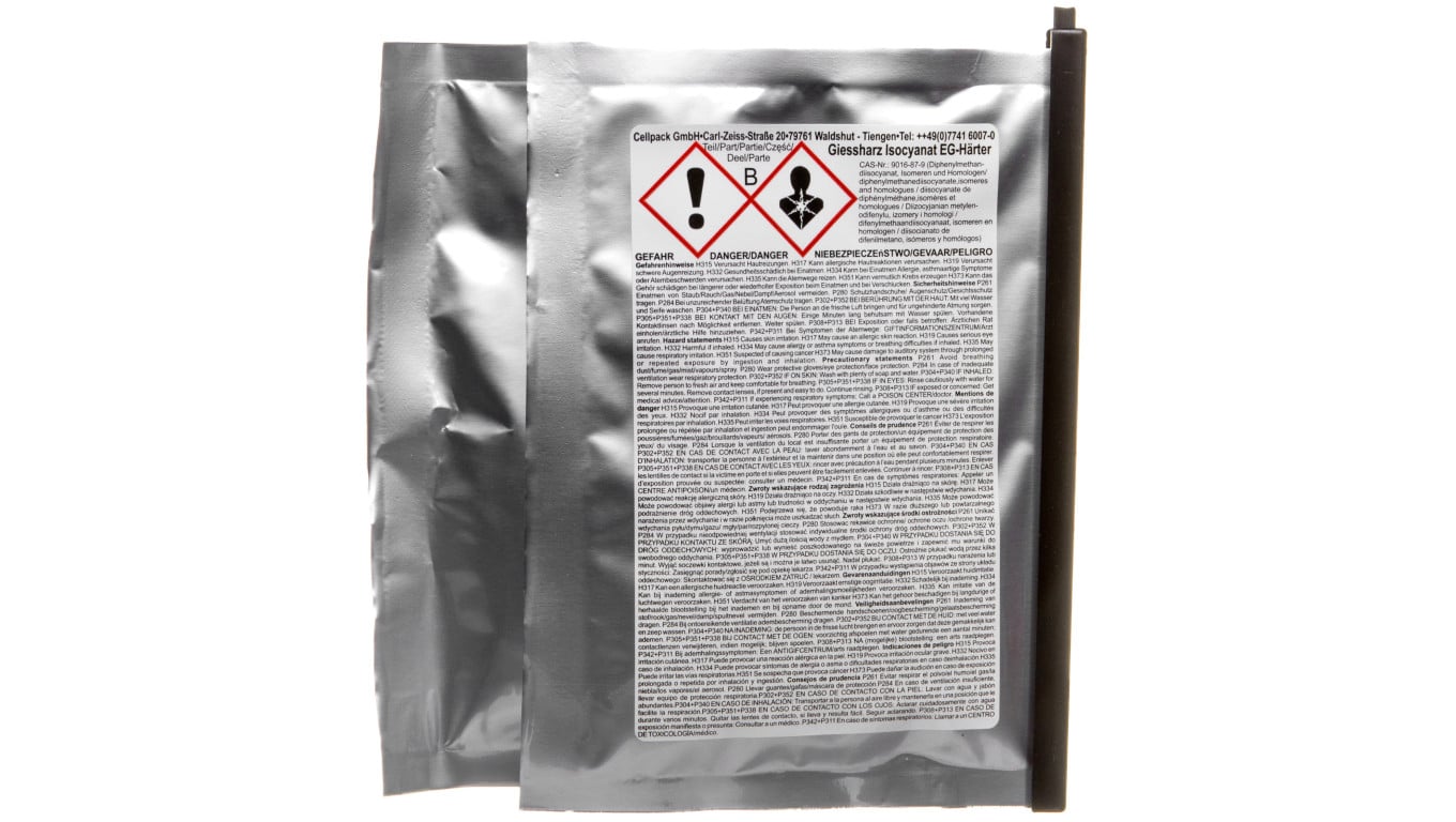 Żywica poliuretanowa dwuskładnikowa, EG 143 ml, 124909
