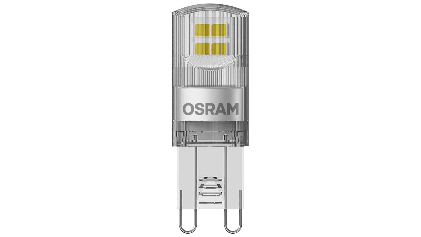 2x Żarówka LED G9 KAPSUŁKA 1,9W = 20W 200lm 2700K Ciepła 300 OSRAM