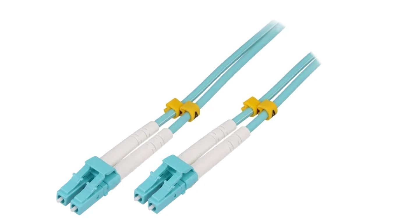 FP3LC50 Patch cord światłowodowy OM3 LC/UPC,z obu stron 50m LSZH