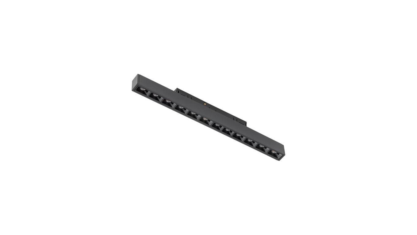 Oprawa liniowa FOCUS OUT LED 10W 3000K 450lm 24 czarna system niskonapięciowy NANO-LVM 11720 Nowodvorski