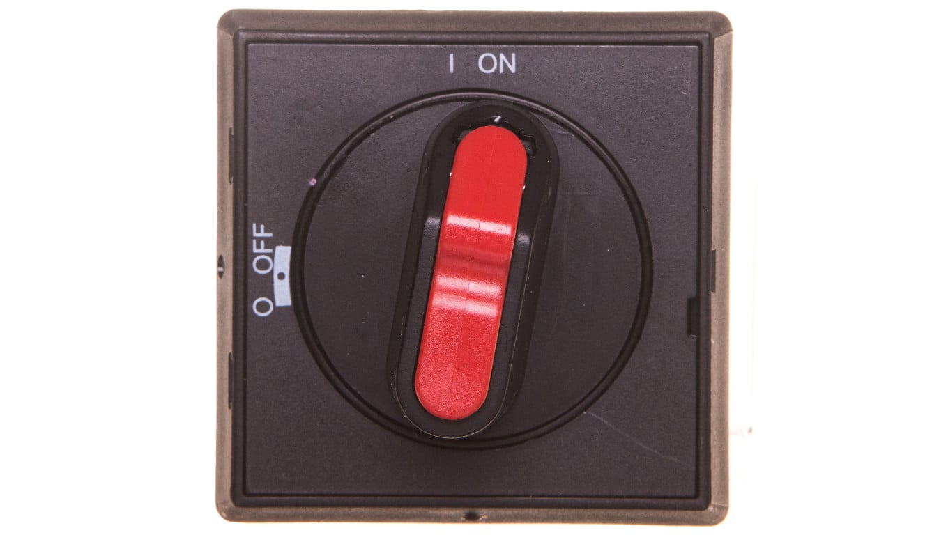 Pokrętło pośrednie czarne IP65 z blokadą do OT16-125F OHBS2AJ 1SCA105213R1001