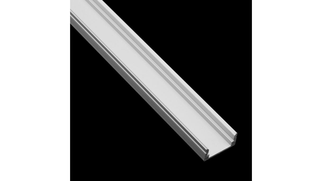Profil Aluminiowy do LED KM36 Srebrny Natynkowy 1m