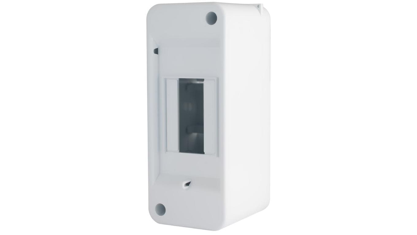 Rozdzielnica natynkowa S-3 1x3 moduły IP20 76x140x67mm bez drzwi INCOBEX