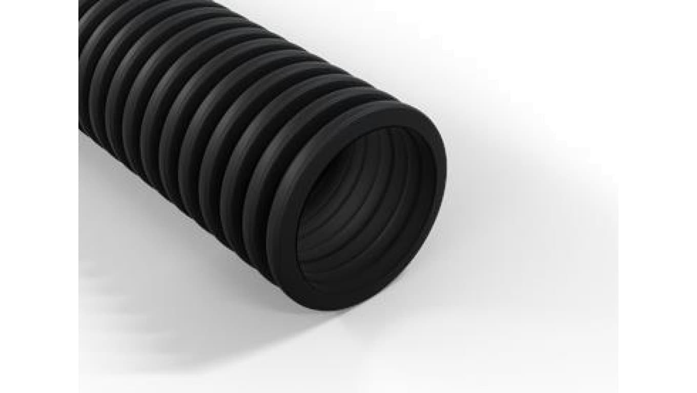 Rura karbowana dwuwarstwowa QRK 75/50 FLEX UV 75mm czarna 450N do przestrzeni otwartych – 020750005013