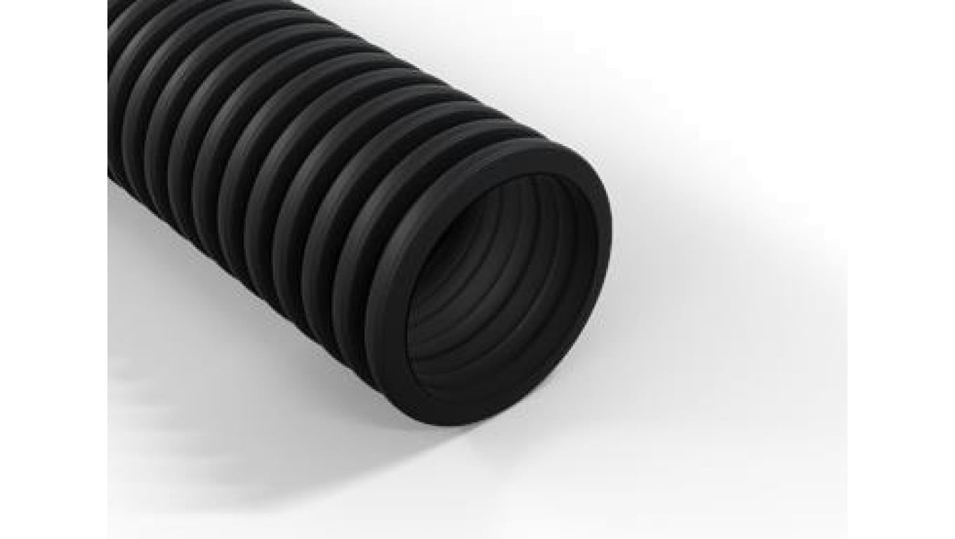 Rura karbowana dwuwarstwowa QRK 75/50 FLEX UV 75mm czarna 450N do przestrzeni otwartych – 020750005013