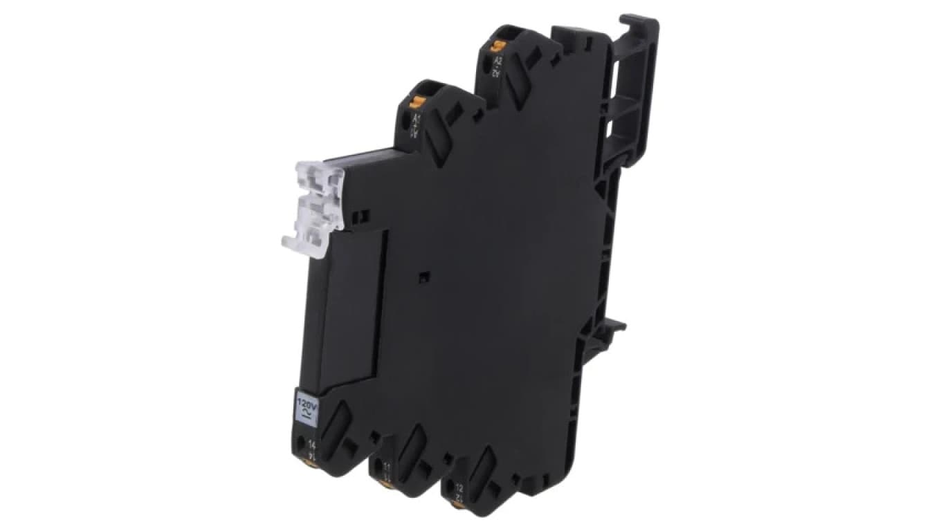 TOP-120VUC-24VDC2A Przekaźnik interfejsowy Uster: 120VAC,120VDC 2A 3...33VDC