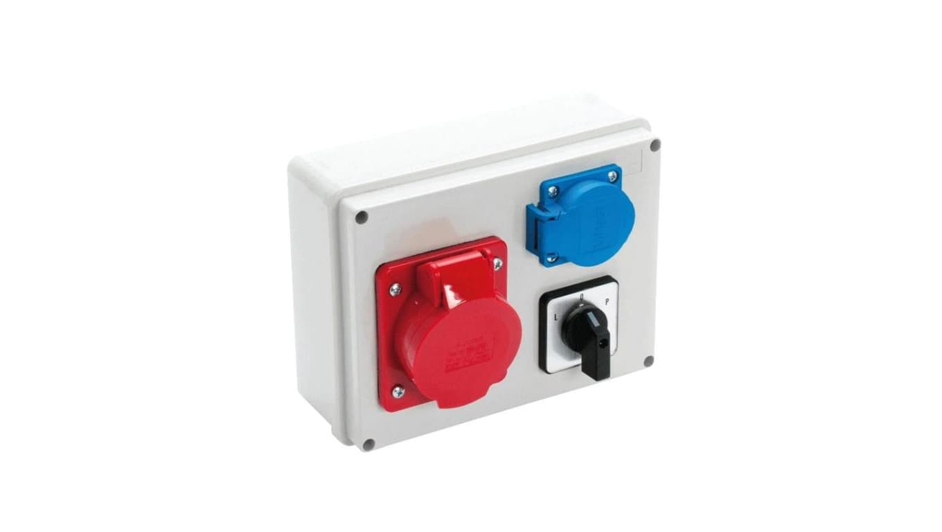 VIPLAST Rozdzielnica Gniazdo 16/5 + 250V + L-P