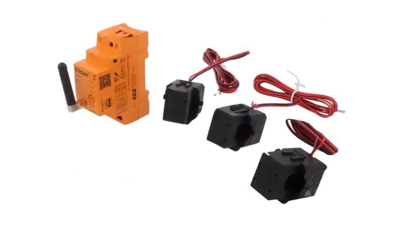 WI-MEF-3-100 Monitor energii elektrycznej, na szynę DIN, IP20, -20÷50C, 100A