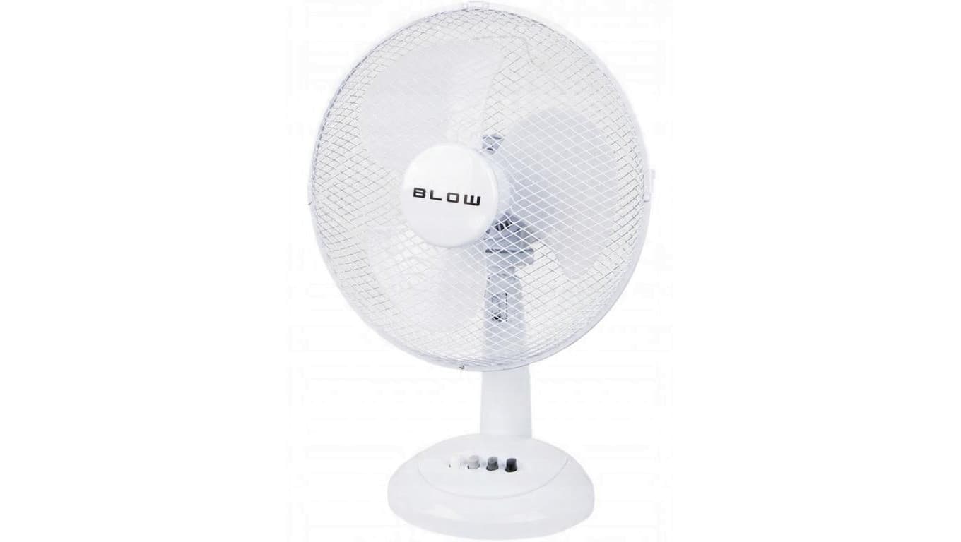 Wentylator biurkowy 12 38W biały 44-063