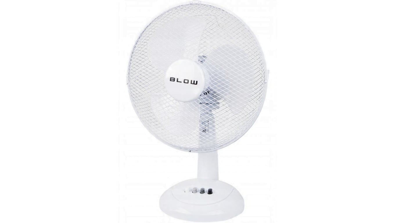 Wentylator biurkowy 12 38W biały 44-063