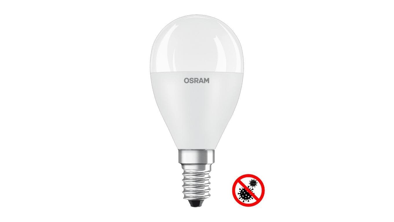 Żarówka LED E14 P45 5,5W = 40W 470lm 6500K Zimna 200 OSRAM ANTYBAKTERYJNA