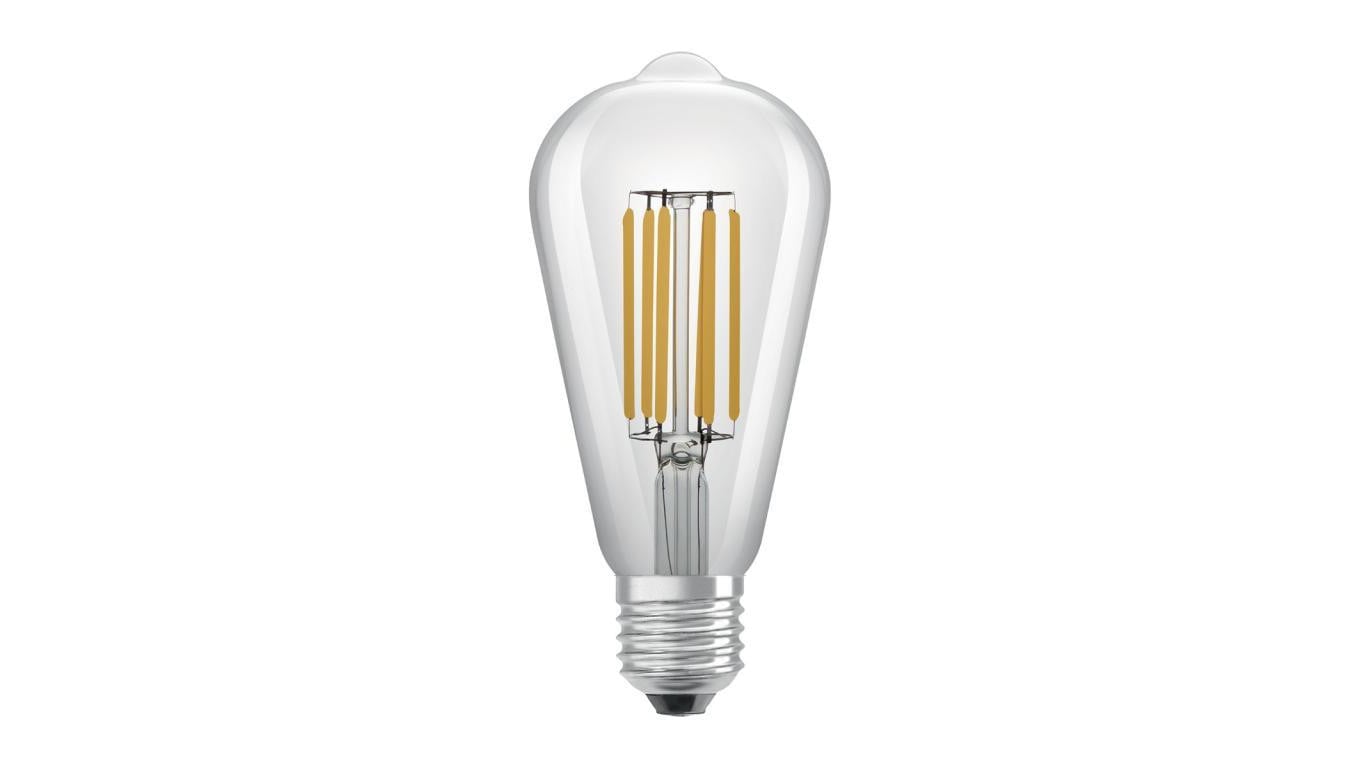 Żarówka LED E27 ST64 CL 4W = 60W 840lm 3000K Ciepła 360 Filament OSRAM ULTRA EFFICIENT