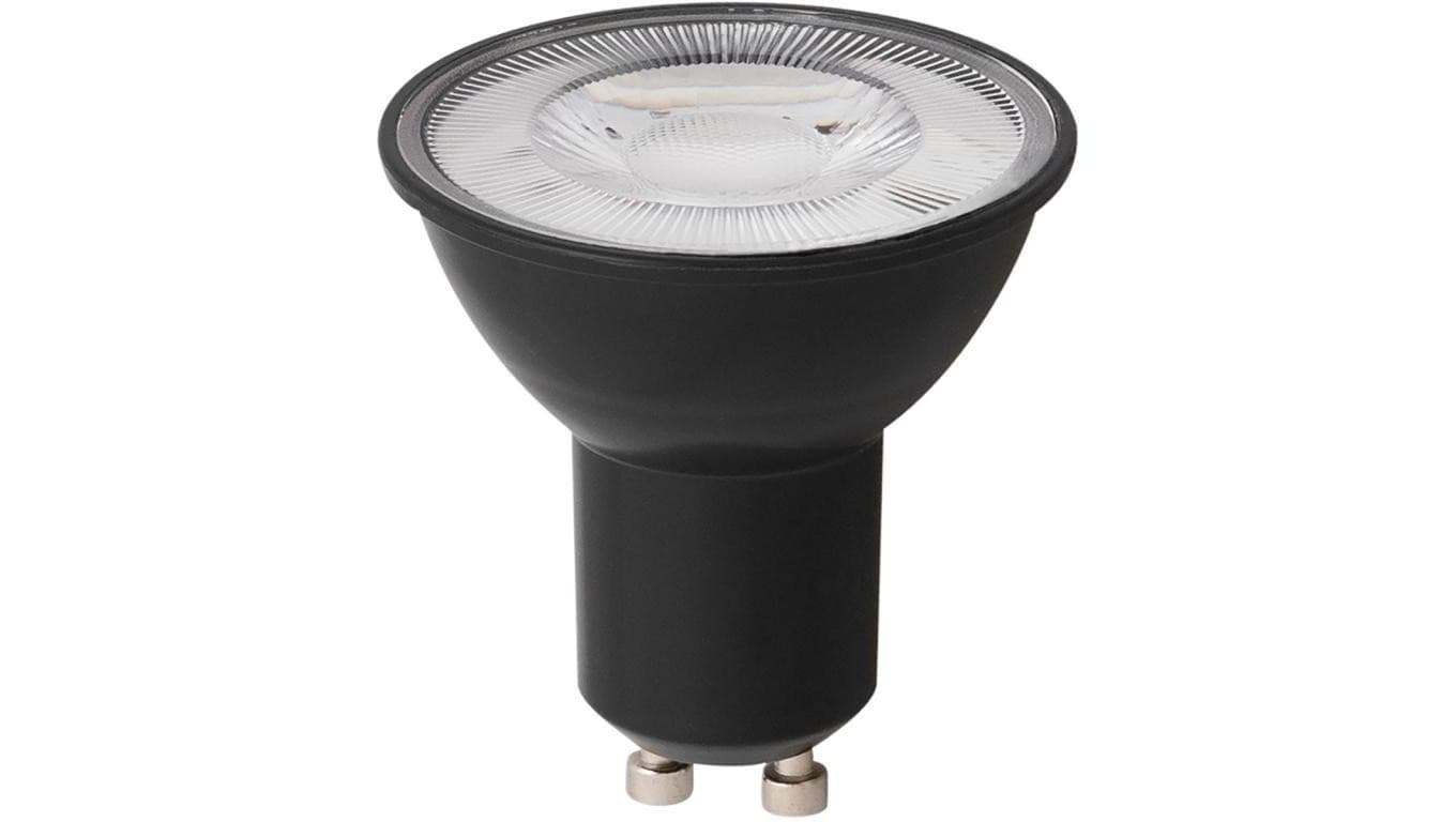 Żarówka LED GU10 Czarna 6,9W = 80W 575lm 6500K Zimna 36 OSRAM Value