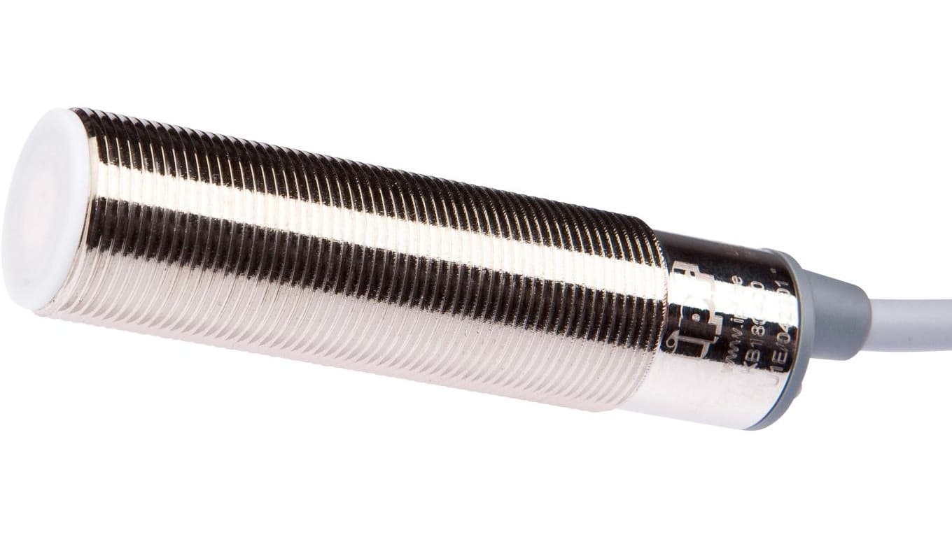 KB180400, czujnik pojemnościowy, M18x1 70long, Flush, Sn: 0.5-10 10-35V DC, 2x PNP antykoincydencyjny, kabel 2m PVC