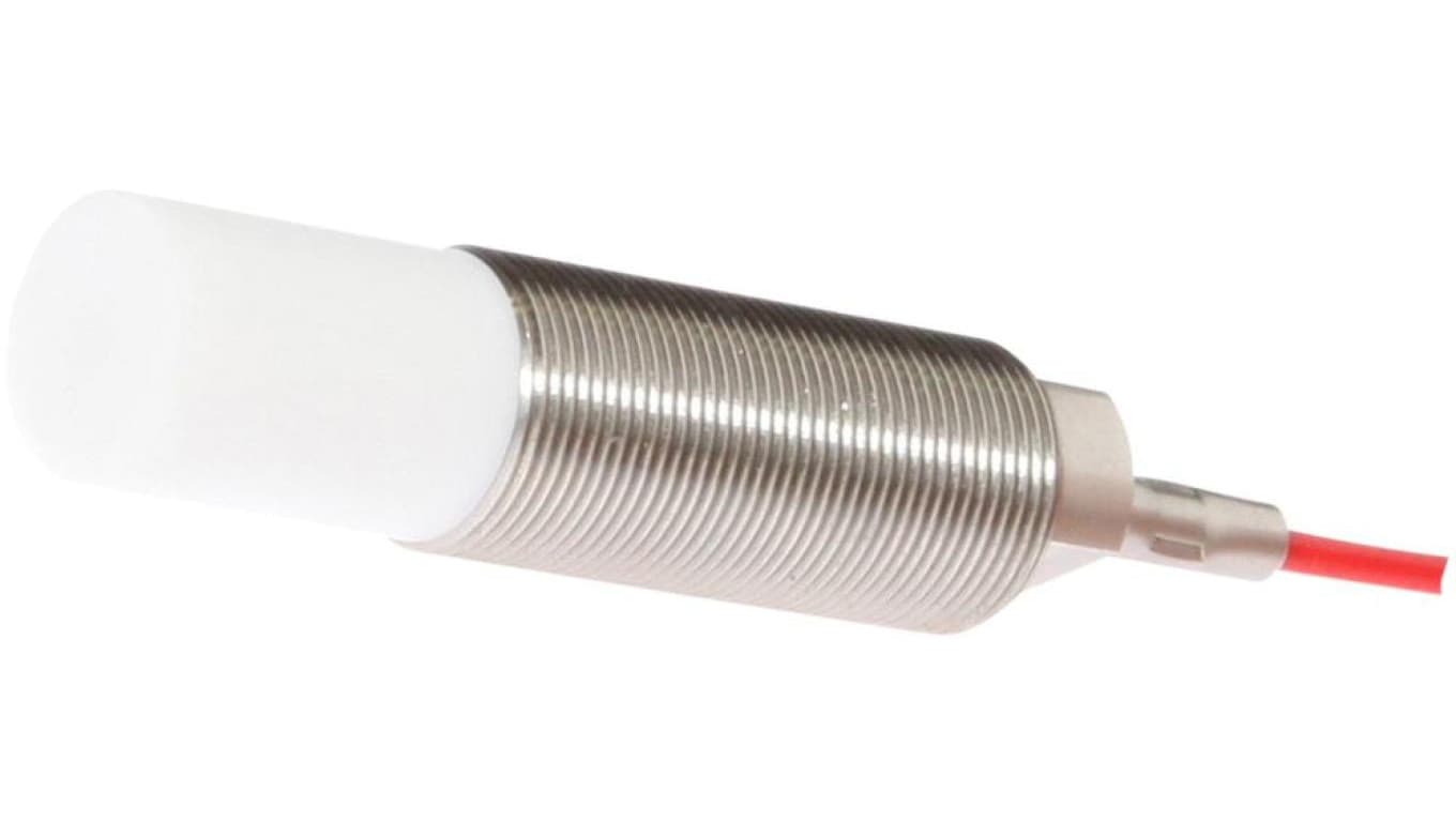 KN186050, czujnik pojemnościowy, M18x1 70long, Non-flush, Sn: 2-50, -70-250C, wzmacniacz, kabel 2m