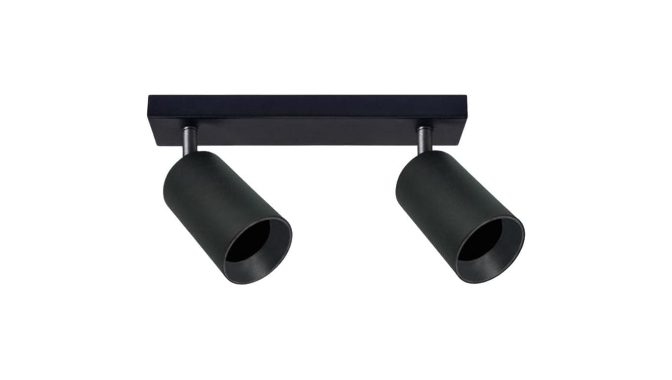 Lampa Listwa Sufitowo-Ścienna LED 2xGU10 MARIBEL Czarny Goldlux