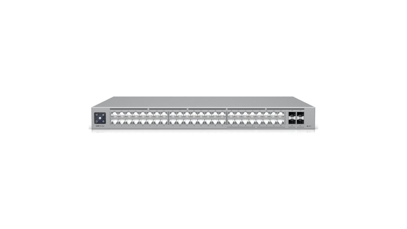 Switch Etherlighting, 16x RJ45 2.5Gbps, 32x RJ45 1000Mbps, 4x SFP+, L3 Ubiquiti USW-Pro-Max-48
