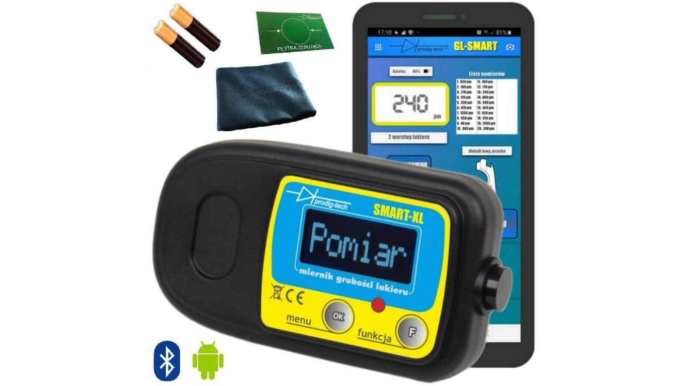 MIERNIK GRUBOŚCI LAKIERU GL-SMART-XL