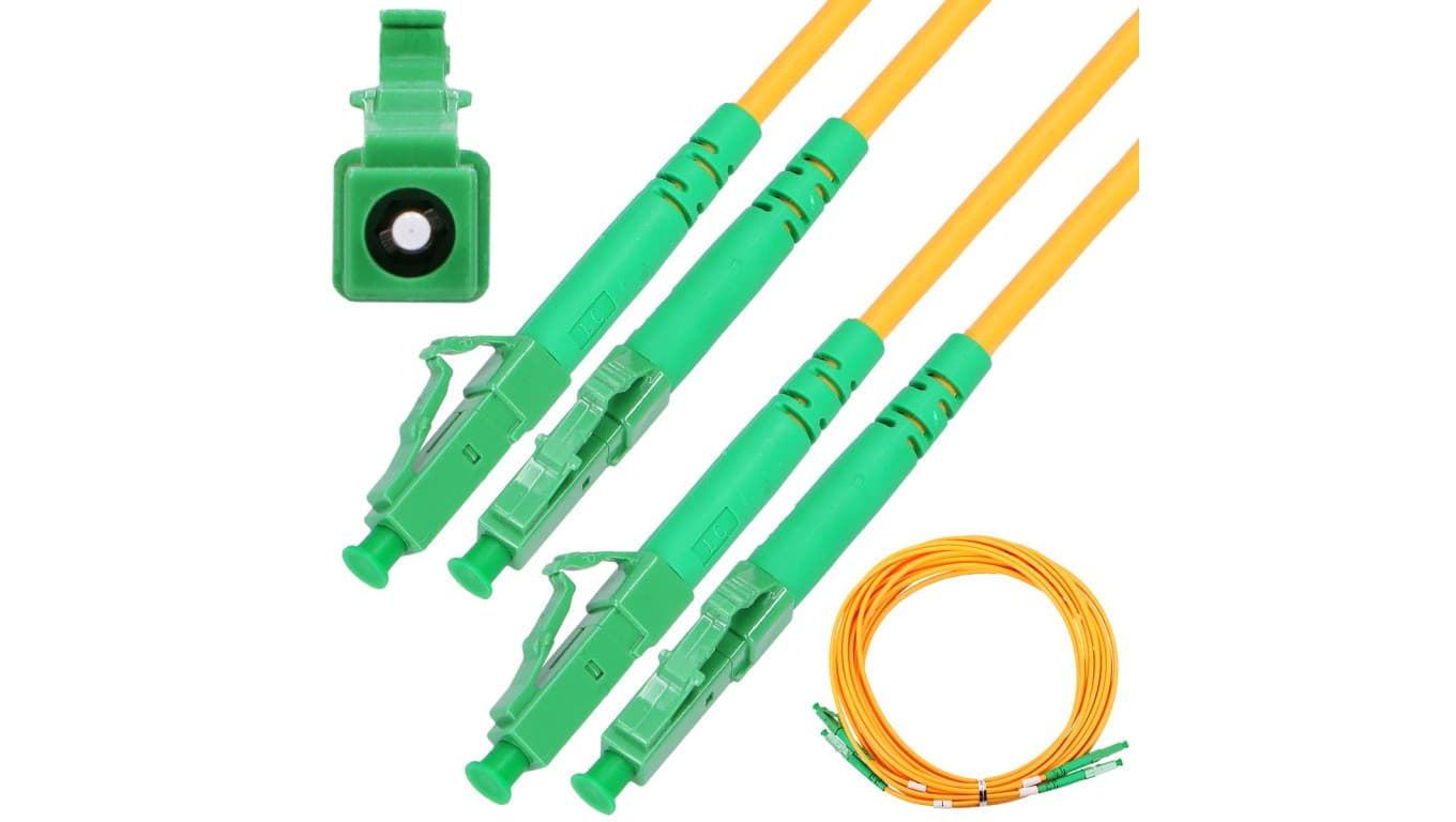 Patchcord Jednomodowy, Duplex, 9/125um, G657A, 5m Extralink LC/APC-LC/APC