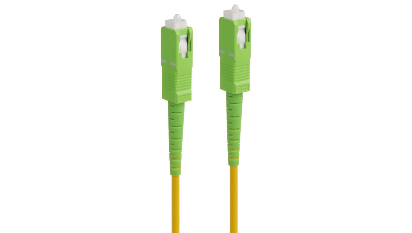 Patchcord światłowód kabel Maclean, SC/APC-SC/APC, jednomodowy, długość 5m, simplex, G657A2, MCTV-435