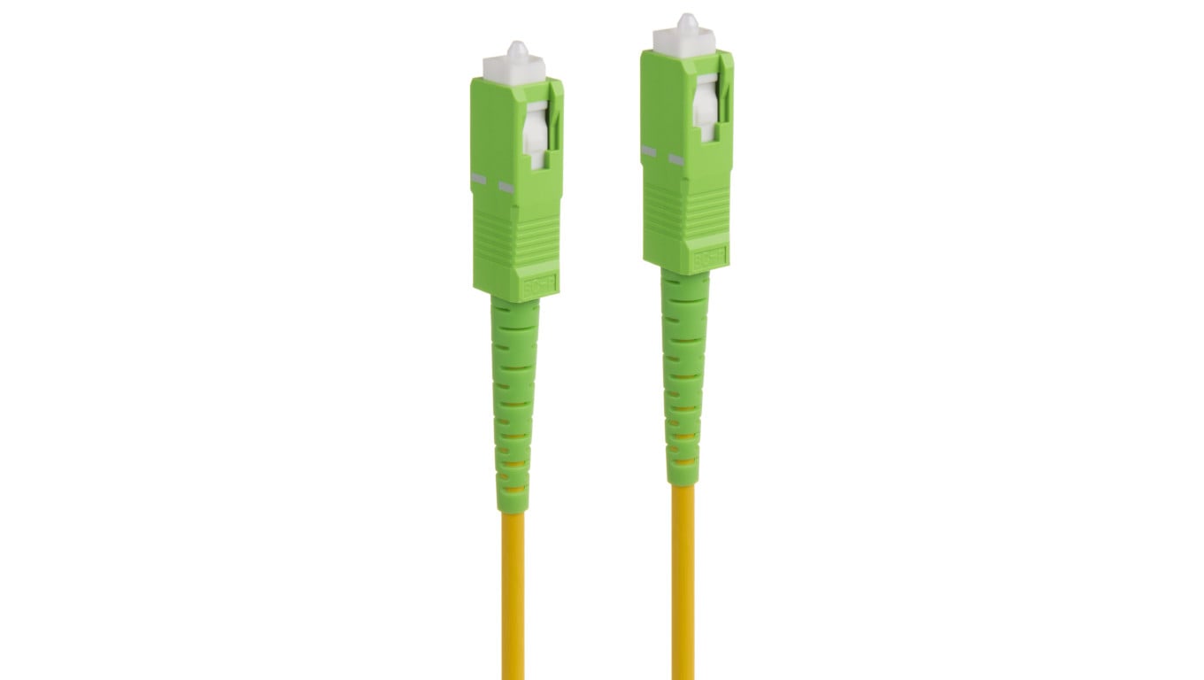Patchcord światłowód kabel Maclean, SC/APC-SC/APC, jednomodowy, długość 5m, simplex, G657A2, MCTV-435