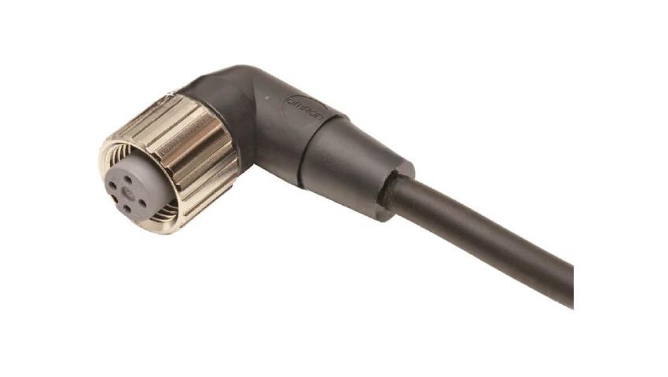 Kabel: do czujników/automatyki M12 kątowe 10m XS2F-M12PVC4A10M