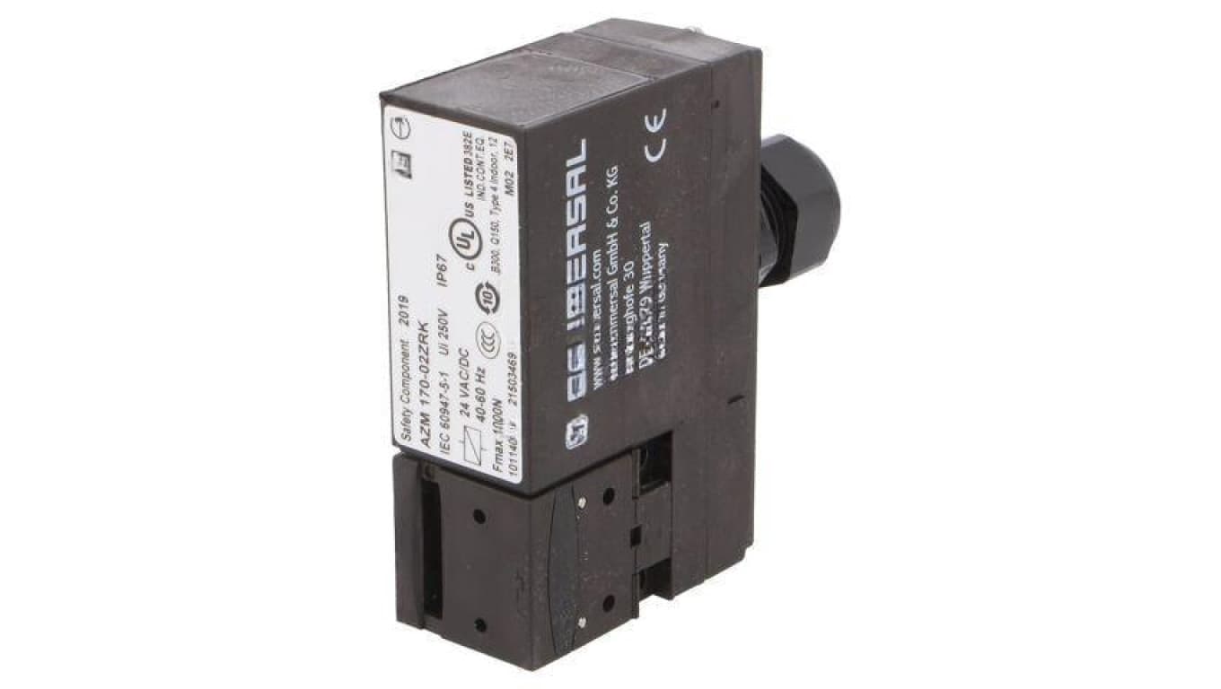 Wyłącznik bezpieczeństwa: ryglujący AZM 170 NC x2 IP67 AZM 170-02ZRK 24 VAC/DC