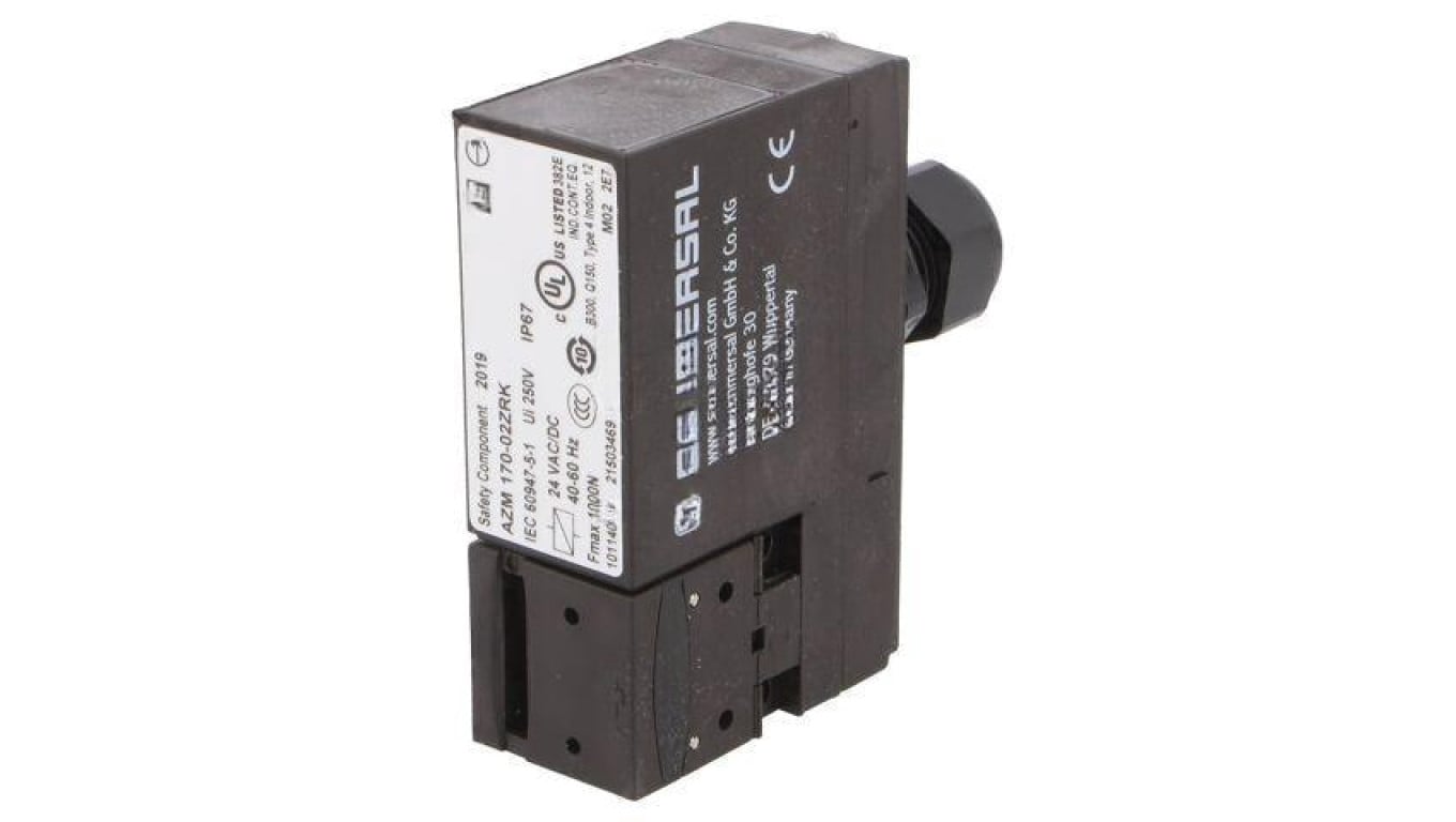 Wyłącznik bezpieczeństwa: ryglujący AZM 170 NC x2 IP67 AZM 170-02ZRK 24 VAC/DC