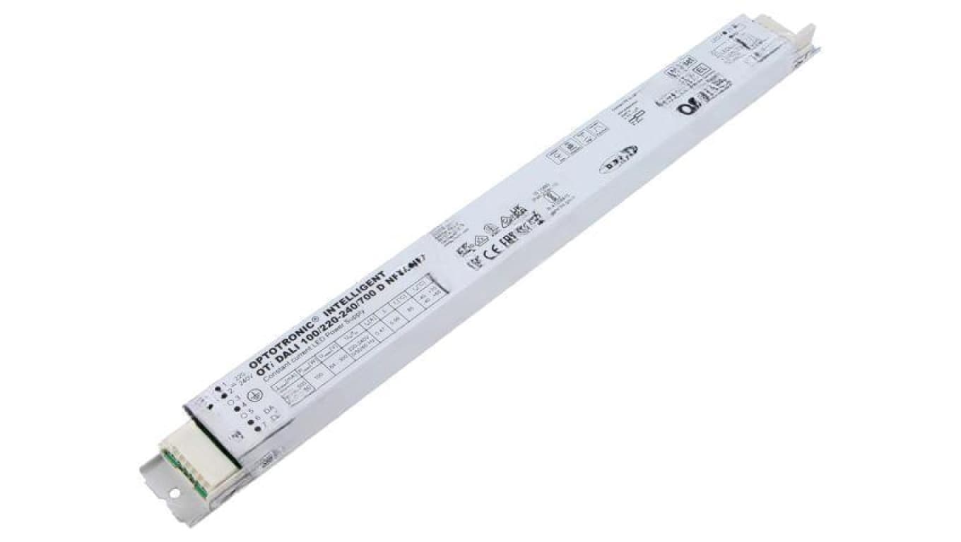 Zasilacz impulsowy LED 100W 64...300VDC 200...700mA 220...240VAC OTI DALI 100/220-240/700 D NFC IND L