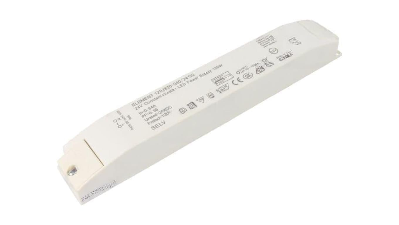 Zasilacz impulsowy LED 120W 24VDC 5A 198...264VAC 89 ELEMENT 120/220-240/24 G2
