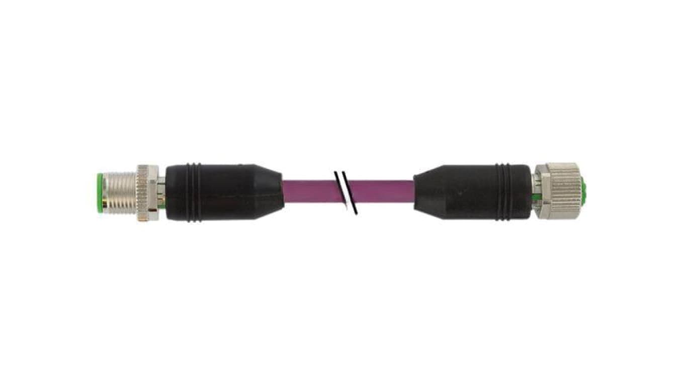 Kabel: do czujników/automatyki M12 4-PIN 5m wtyk 60VDC 60VAC 7000-44001-8400500