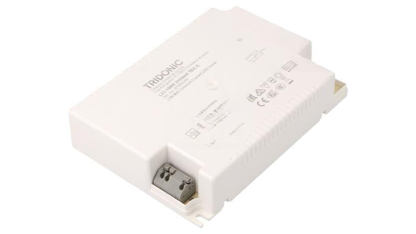 Zasilacz: impulsowy LED 100W 23,5÷47,5VDC 2100mA 198÷264VAC LCI 100W 2100MA TEC C