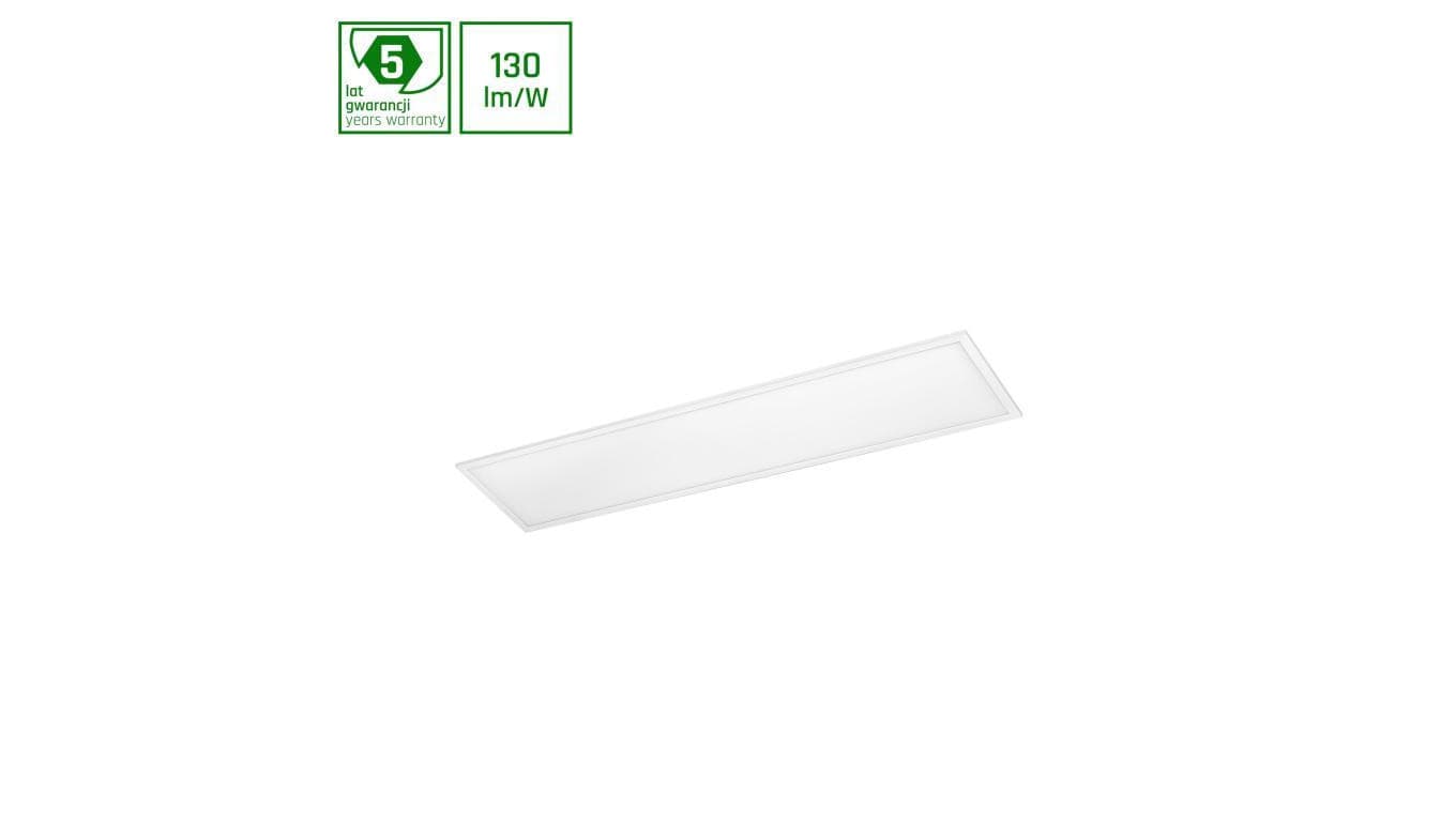 Panel LED ALGINE BACKLIGHT 40W 5200lm 3000K 300x1200x26 biały 5 lat gw.