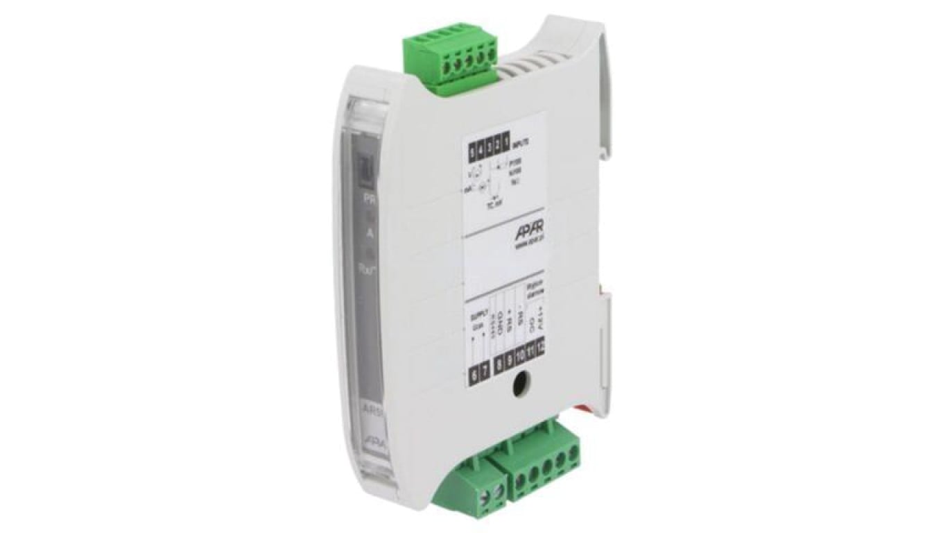 Przetwornik temperatury, 18÷50VDC, 13÷34VAC, 120x101x17,5mm AR594/RS485