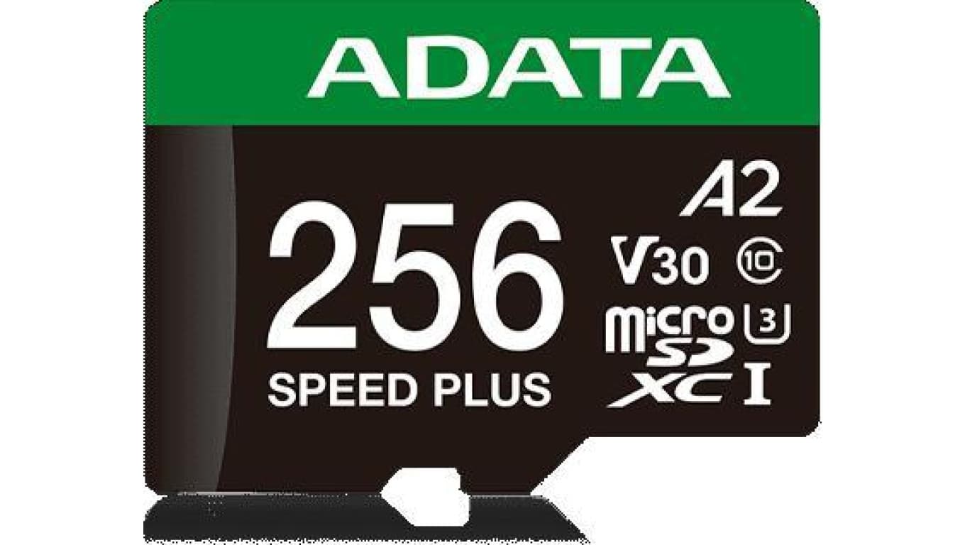 Adata Karta pamięci microSD Speed Plus 256GB UHS1 U3 V30 A2 180/160 MB/s