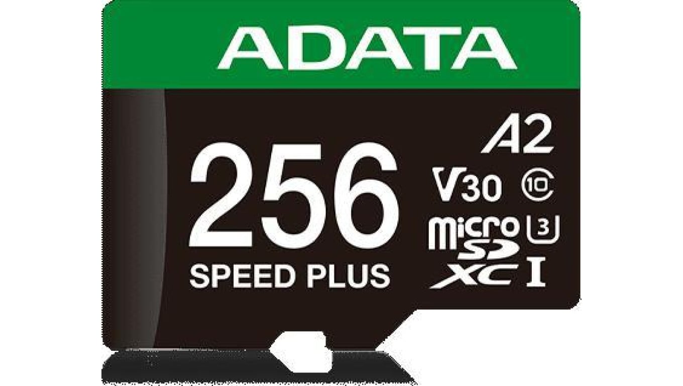 Adata Karta pamięci microSD Speed Plus 256GB UHS1 U3 V30 A2 180/160 MB/s