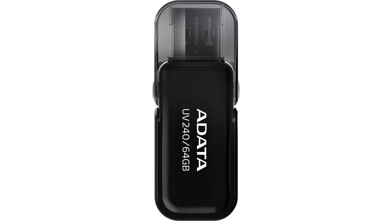 Adata Pendrive UV240 64GB USB 2.0 Czarny