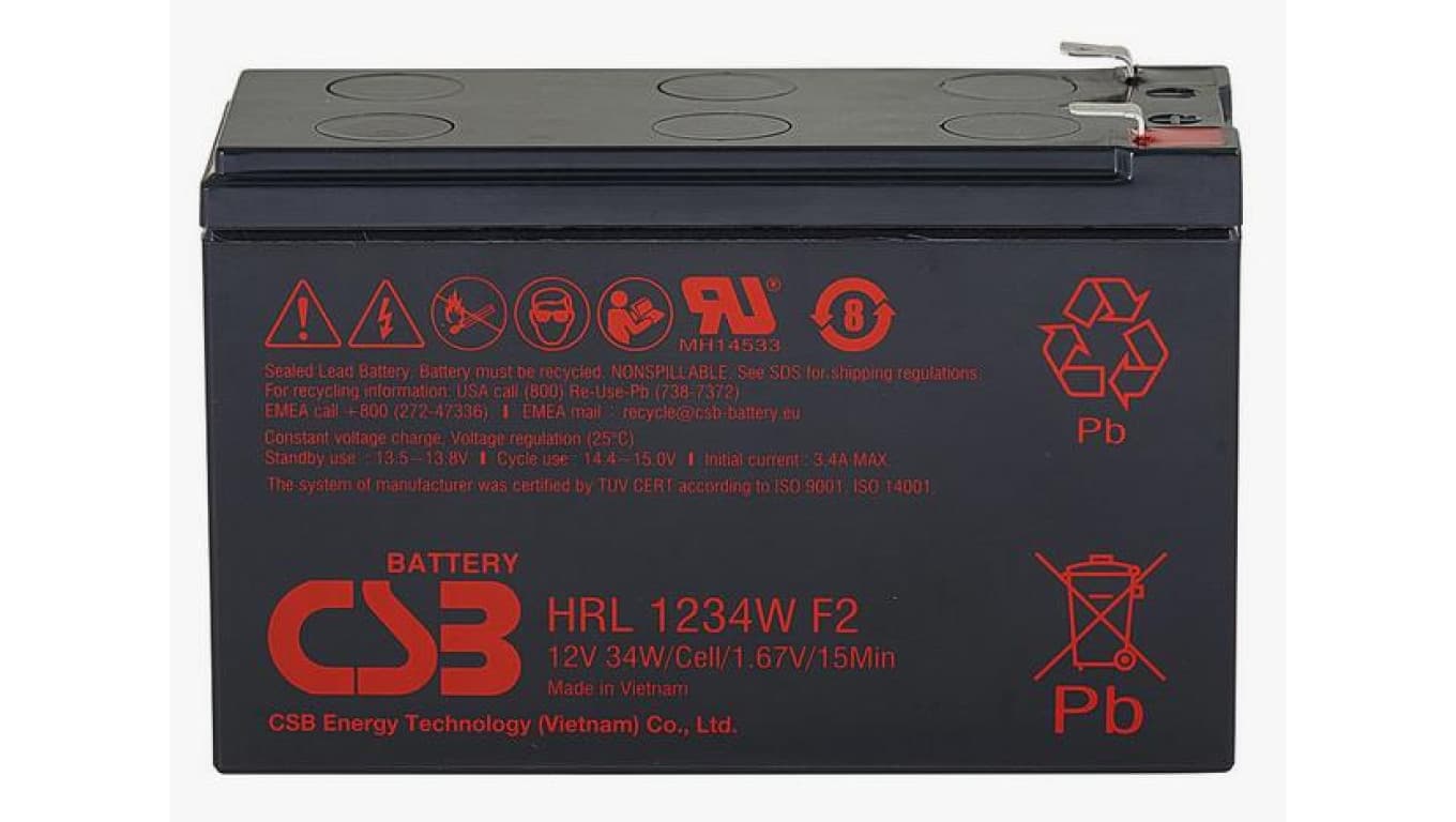 Akumulator CSB HRL1234W F2FR 12V 9Ah