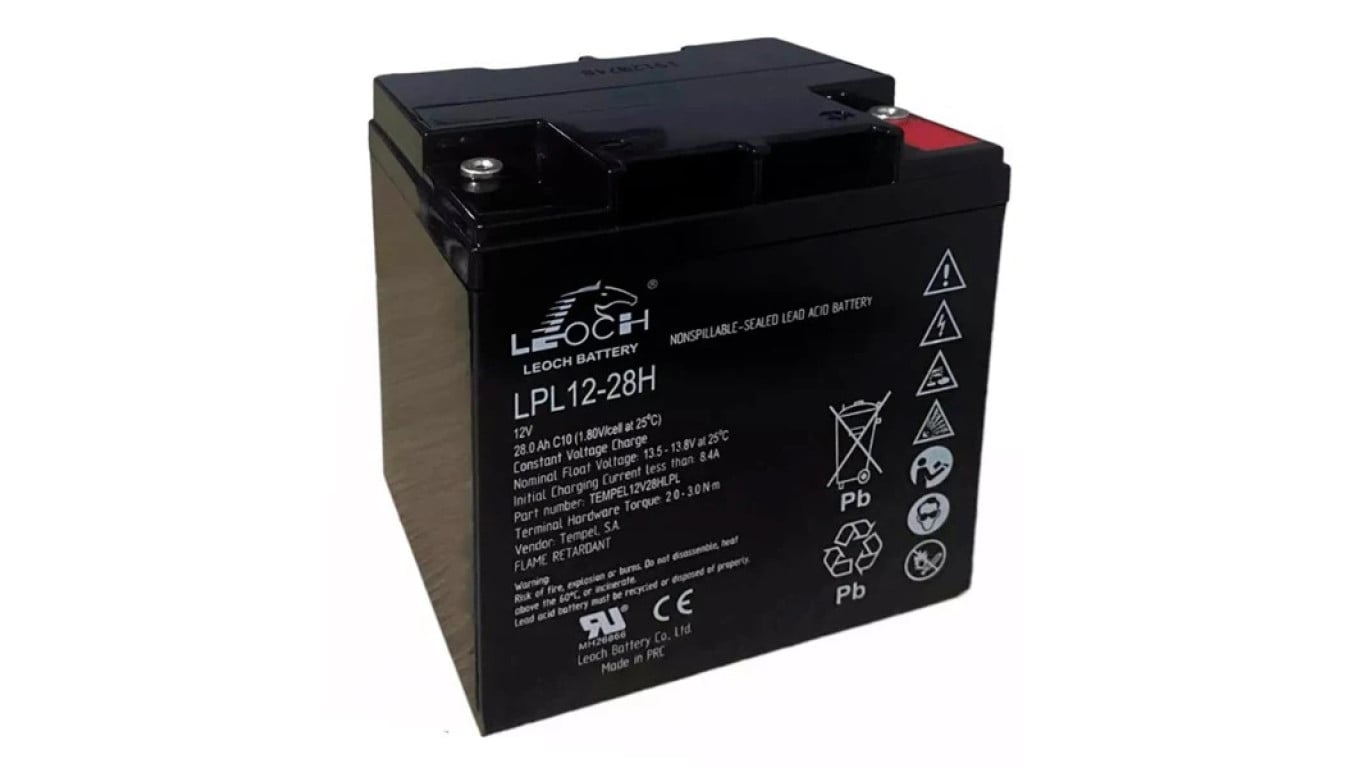 Akumulator VRLA AGM 12V 28Ah 12V (żywotność 12lat) LPL 12-28H