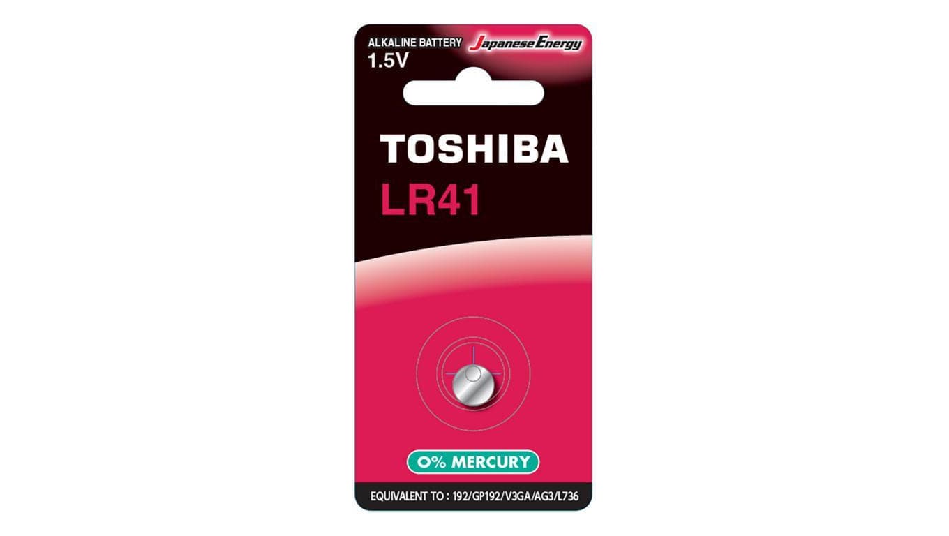 Bateria Alkaliczna Specjalistyczna TOSHIBA LR41 1,5V Blister 1szt