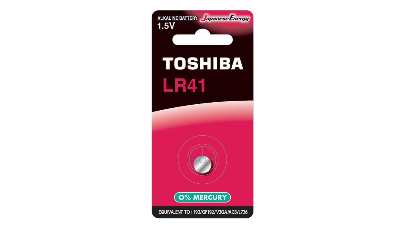 Bateria Alkaliczna Specjalistyczna TOSHIBA LR41 1,5V Blister 1szt