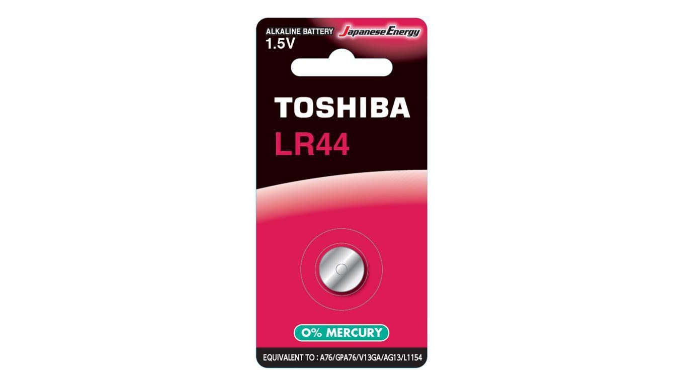Bateria Alkaliczna Specjalistyczna TOSHIBA LR44 1,5V Blister 1szt