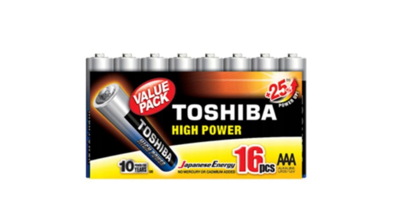 Bateria alkaliczna LR03 / AAA 1,5V HIGH POWER /16szt./