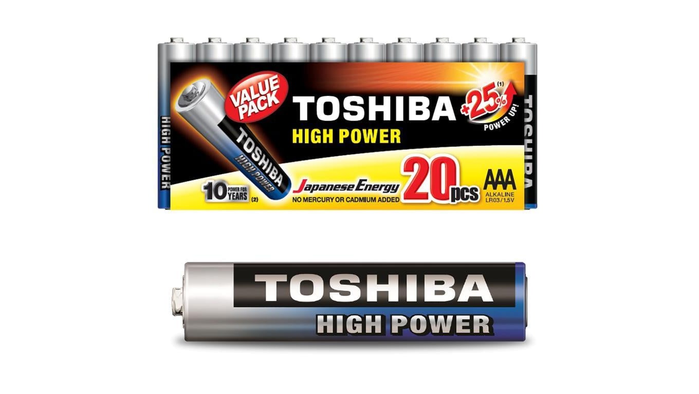 Bateria alkaliczna LR03 / AAA 1,5V HIGH POWER /20szt./