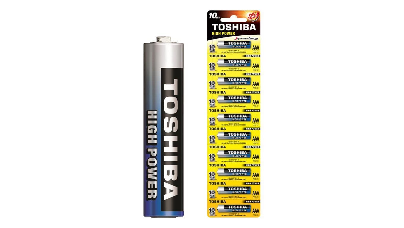 Bateria alkaliczna LR03 / AAA 1,5V HIGH POWER /10szt./