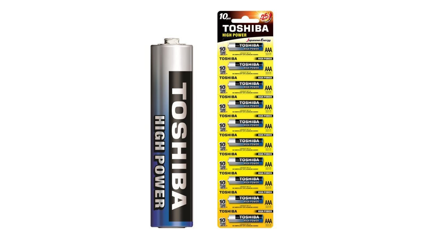 Bateria alkaliczna LR03 / AAA 1,5V HIGH POWER /10szt./